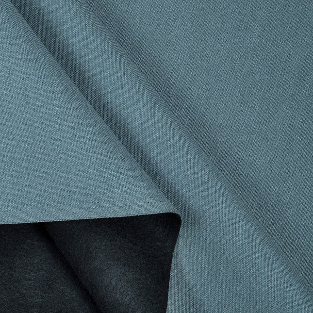 Sea Green Colour Textured Water Repellent Woven Sofa and Chair Fabric