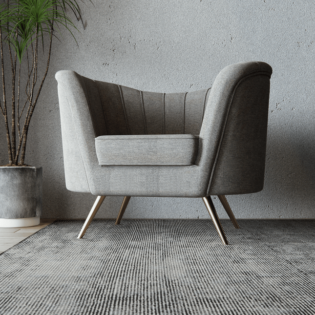 Sage Grey Woven Textured Water Repellent Sofa and Chair Fabric