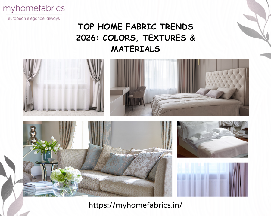Top Home Fabric Trends in India for 2026: Colors, Textures & Materials