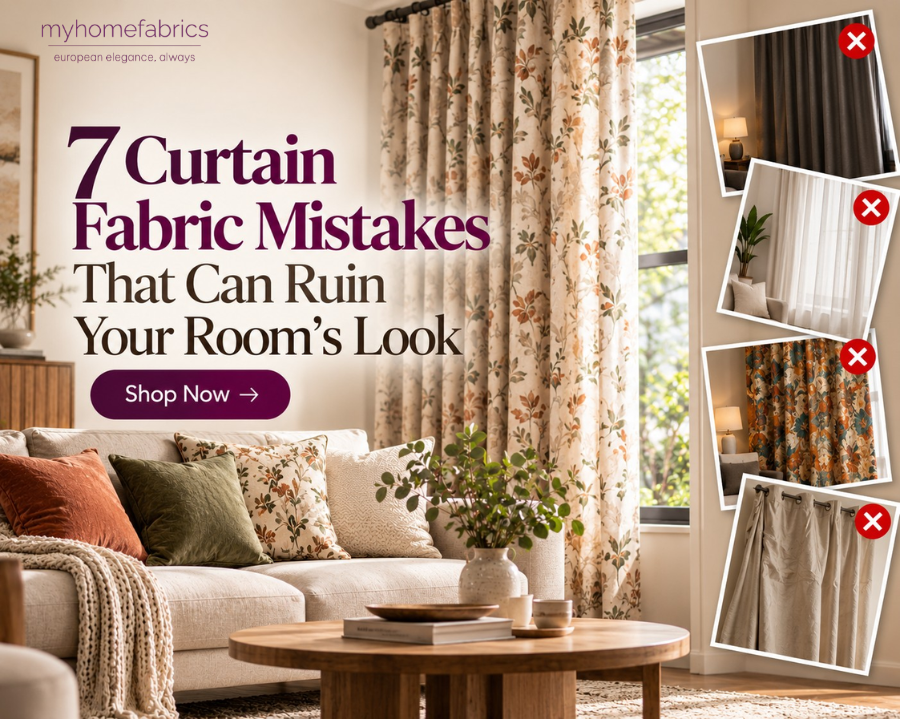 7 Curtain Fabric Mistakes That Can Ruin Your Room’s Look