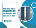 Why More Indian Homeowners Are Buying Readymade Curtains in 2026