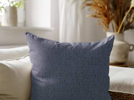 Stone Grey Colour Textured Suede Readymade cushion cover