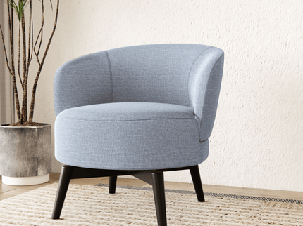 Light Grey Colour Textured Water Repellent Woven Sofa and Chair Fabric
