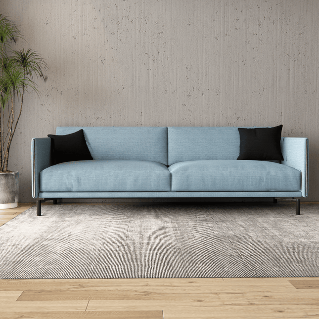 Light sea green Colour Textured Water Repellent Woven Sofa and Chair Fabric