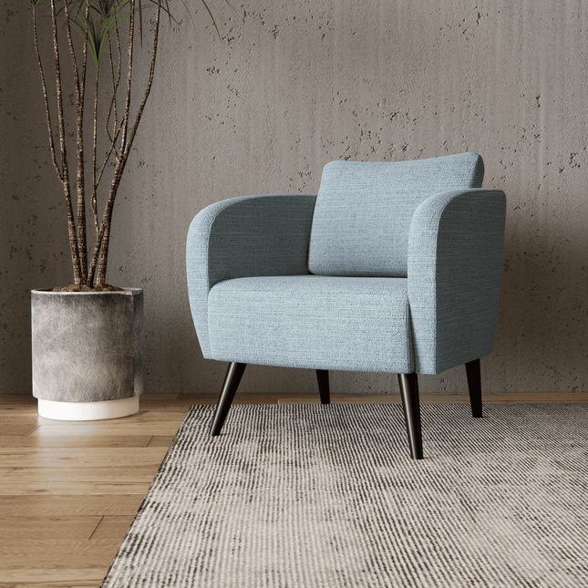 Light sea green Colour Textured Water Repellent Woven Sofa and Chair Fabric