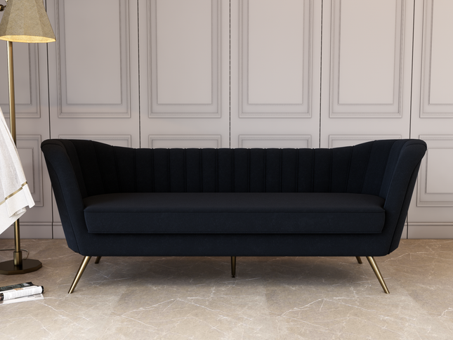 Charcoal Black Colour Textued Velvet Flock Easy Clean Sofa, Chair and Curtain Fabric