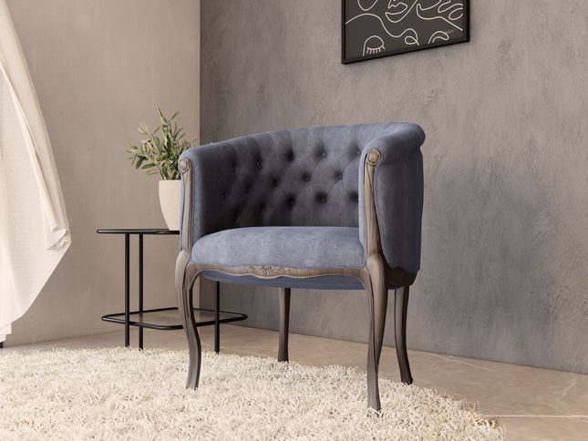 Charcoal Black Colour Textued Velvet Flock Easy Clean Sofa, Chair and Curtain Fabric