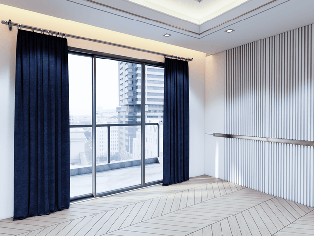 Dark Blue Colour Textured Velvet Flock Easy Clean Sofa, Chair and Curtain Fabric