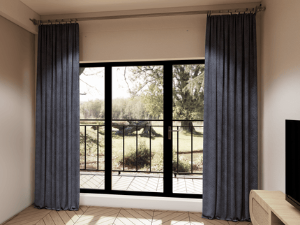 Dark Grey Colour Geometric Pattern Suede Sofa, Chair and Curtain Fabric