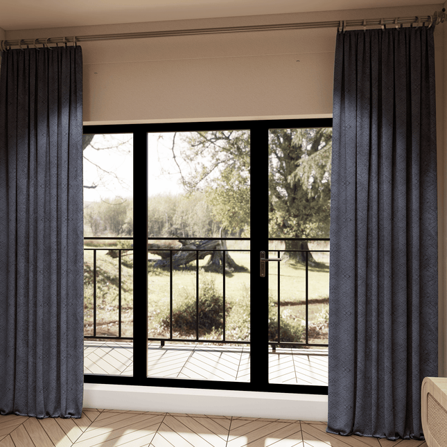 Dark Grey Colour Geometric Pattern Suede Sofa, Chair and Curtain Fabric
