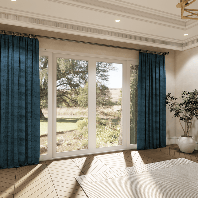 Aqual Green Colour Textured Suede Sofa, Chair and Curtain Fabric