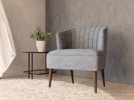 Light Cream Colour Textured Velvet Flock Easy Clean Sofa, Chair and Curtain Fabric