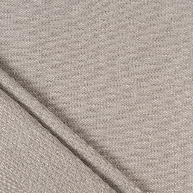 Taupe colour textured plain velvet flock Easy Clean sofa, chair and curtain fabrics (Dual side)