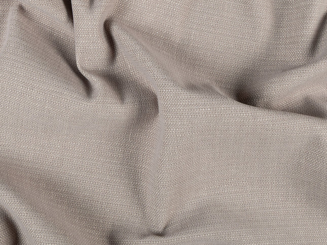 Taupe colour textured plain velvet flock Easy Clean sofa, chair and curtain fabrics (Dual side)