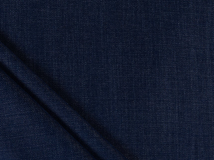 Royal blue colour textured plain velvet flock Easy Clean sofa, chair and curtain fabrics (Dual side)