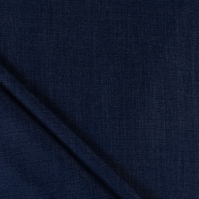 Royal blue colour textured plain velvet flock Easy Clean sofa, chair and curtain fabrics (Dual side)