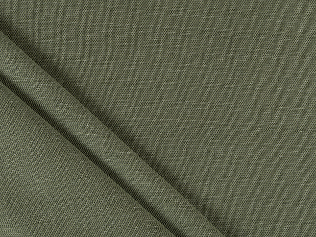 Olive green colour textured plain velvet flock Easy Clean sofa, chair and curtain fabrics (Dual side)