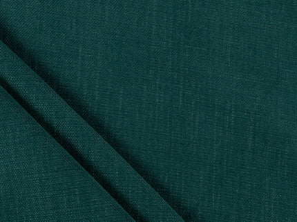 Teal green colour textured plain velvet flock Easy Clean sofa, chair and curtain fabrics (Dual side)
