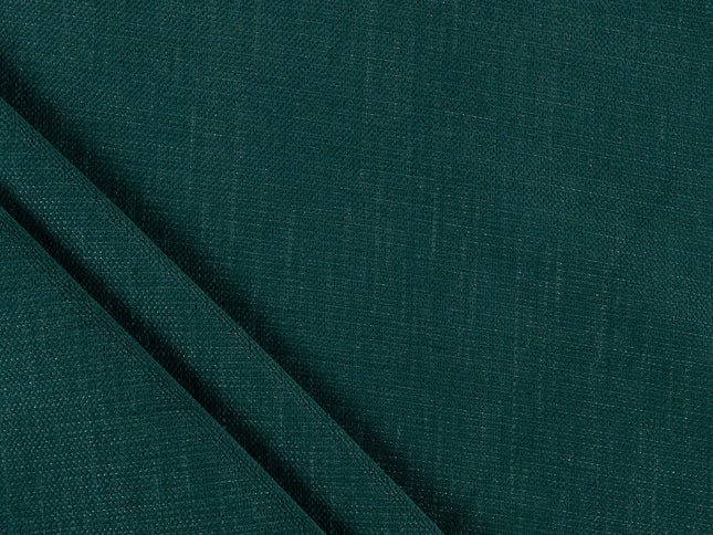Teal green colour textured plain velvet flock Easy Clean sofa, chair and curtain fabrics (Dual side)