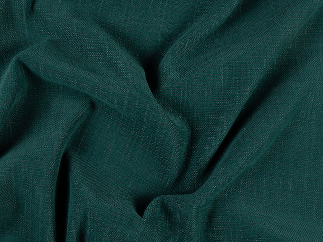 Teal green colour textured plain velvet flock Easy Clean sofa, chair and curtain fabrics (Dual side)
