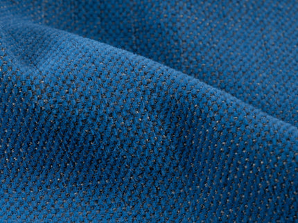 Grey colour textured plain velvet Flock readymade curtain