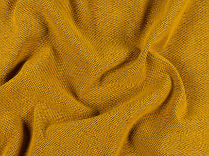Mustard colour textured plain velvet flock readymade cushion cover