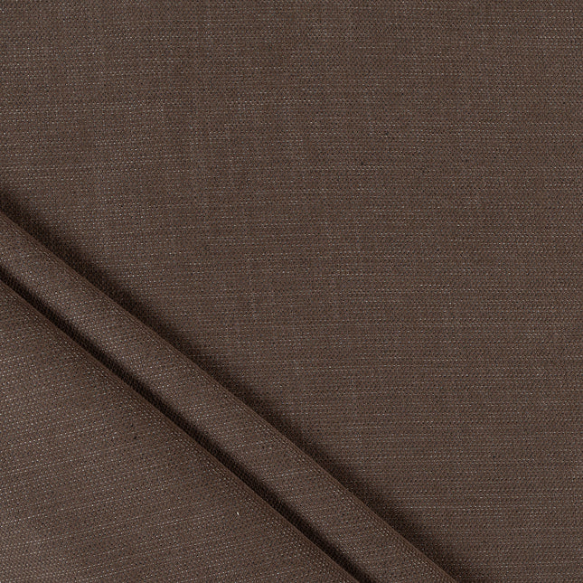 Dark brown colour textured plain velvet flock Easy Clean sofa, chair and curtain fabrics (Dual side)