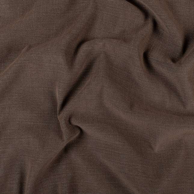 Dark brown colour textured plain velvet flock Easy Clean sofa, chair and curtain fabrics (Dual side)