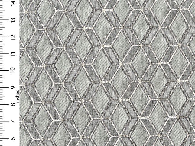 Dark Grey colour geometric pattern velvet flock Easy Clean sofa, chair and curtain fabrics (Dual side)