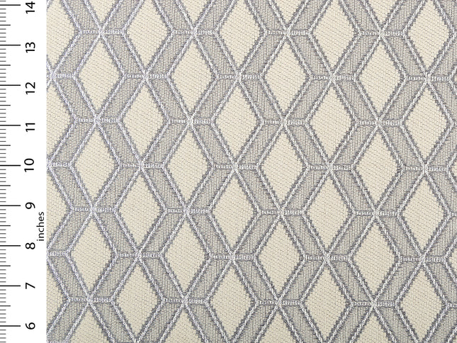 Grey colour geometric pattern velvet flock Easy Clean sofa, chair and curtain fabrics (Dual side)
