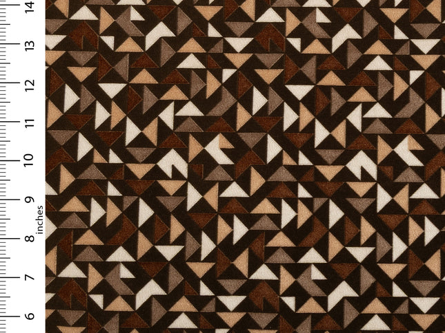Multicolour geometric pattern velvet flock Easy Clean sofa, chair and curtain fabrics