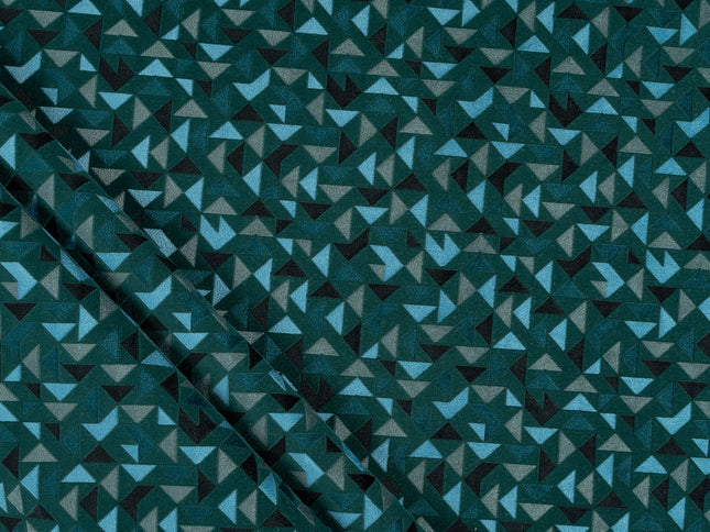 Multicolour geometric pattern velvet flock Easy Clean sofa, chair and curtain fabrics