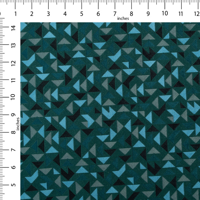 Multicolour geometric pattern velvet flock Easy Clean sofa, chair and curtain fabrics