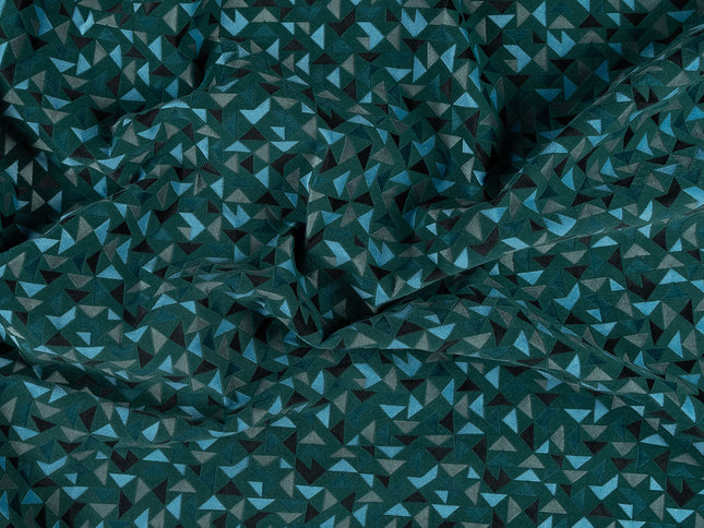 Multicolour geometric pattern velvet flock Easy Clean sofa, chair and curtain fabrics