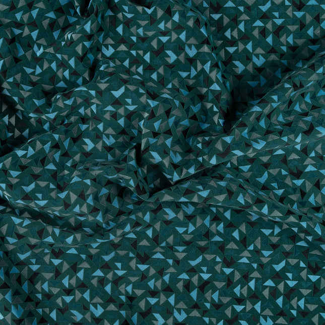 Multicolour geometric pattern velvet flock Easy Clean sofa, chair and curtain fabrics