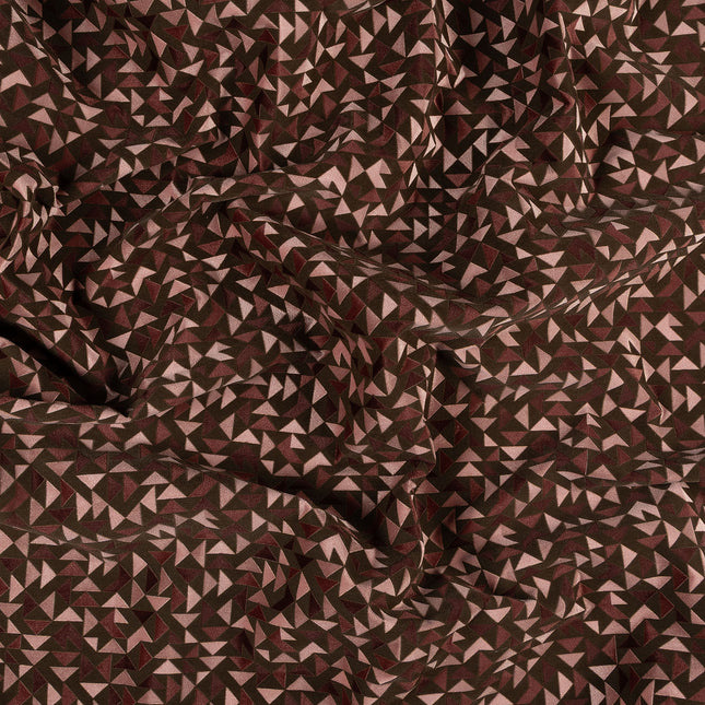 Multicolour geometric pattern velvet flock Easy Clean sofa, chair and curtain fabrics