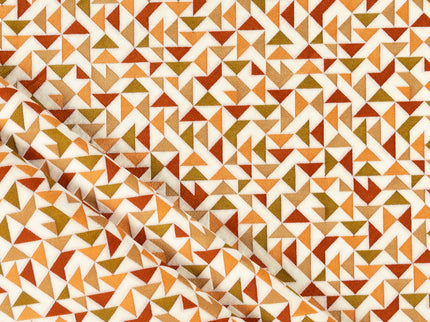Multicolour geometric pattern velvet flock Easy Clean sofa, chair and curtain fabrics