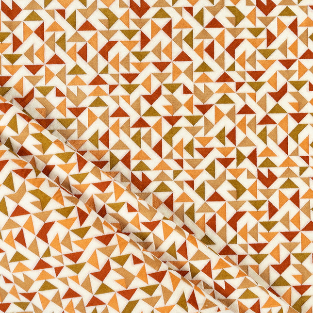 Multicolour geometric pattern velvet flock Easy Clean sofa, chair and curtain fabrics
