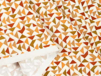 Multicolour geometric pattern velvet flock Easy Clean sofa, chair and curtain fabrics