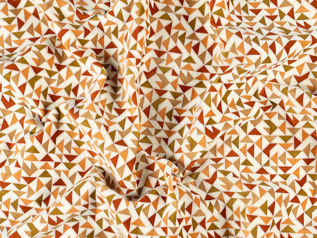 Multicolour geometric pattern velvet flock Easy Clean sofa, chair and curtain fabrics