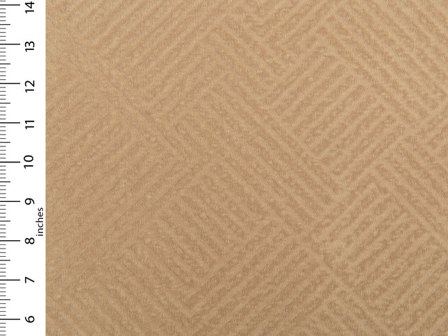 Mustard gold colour textured velvet flock geometric pattern sofa, chair and curtain fabrics