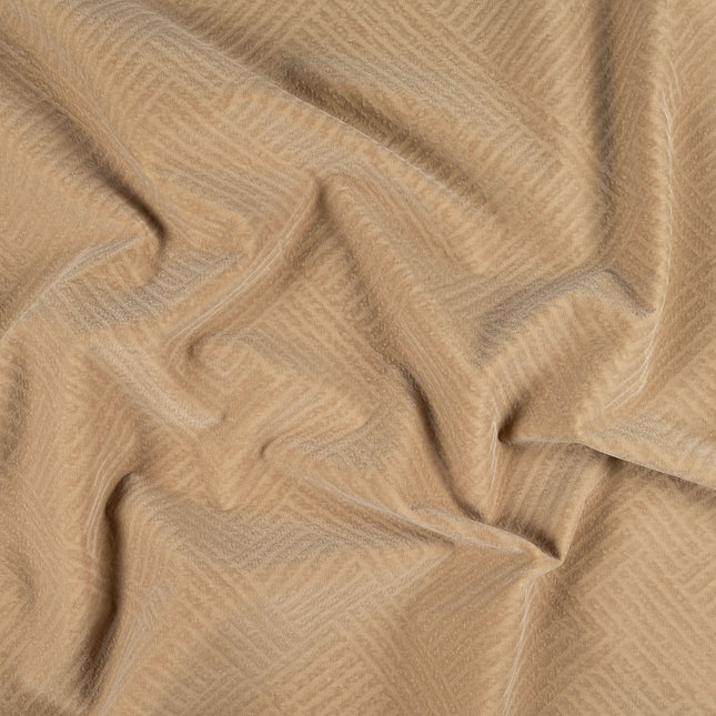 Mustard gold colour textured velvet flock geometric pattern sofa, chair and curtain fabrics