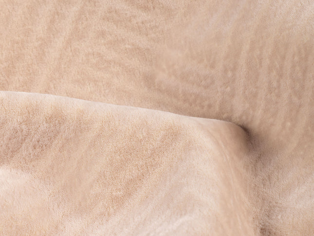 Beige colour textured velvet flock geometric pattern sofa, chair and curtain fabrics