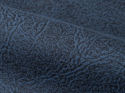 Charcoal Blue Colour Leather Texture Suede Sofa and Chair Fabric