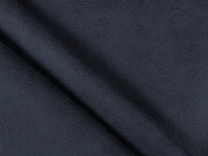 Charcoal Black Colour Leather Texture Suede Sofa and Chair Fabric
