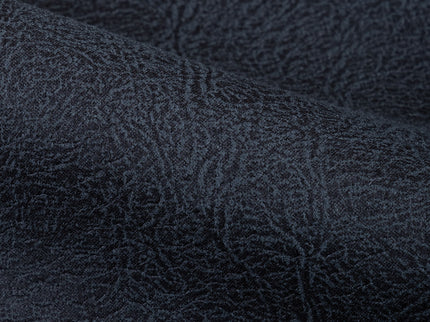Charcoal Black Colour Leather Texture Suede Sofa and Chair Fabric
