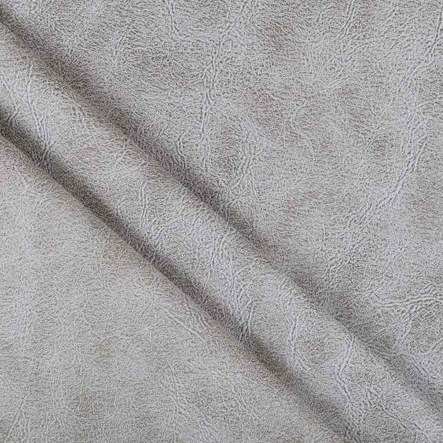 Cement Grey Colour Leather Texture Suede Sofa and Chair Fabric