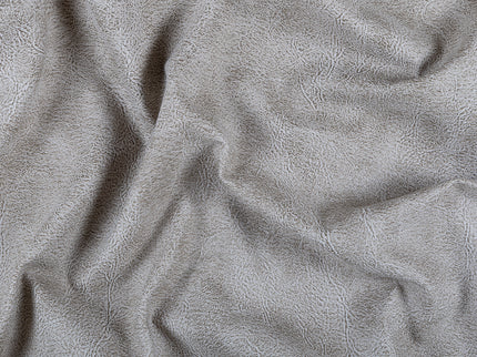 Cement Grey Colour Leather Texture Suede Sofa and Chair Fabric