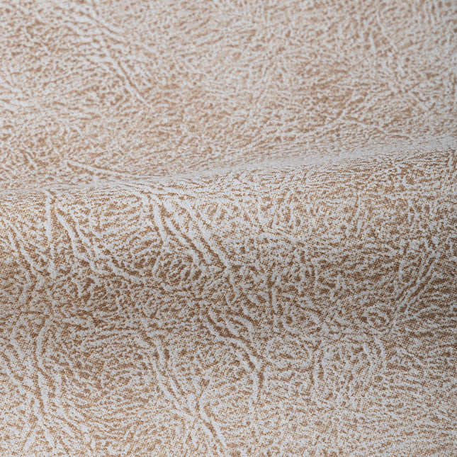 Medium Beige Colour Leather Texture Suede Sofa and Chair Fabric