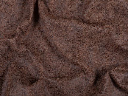 Bordeaux Brown Colour Leather Texture Suede Sofa and Chair Fabric
